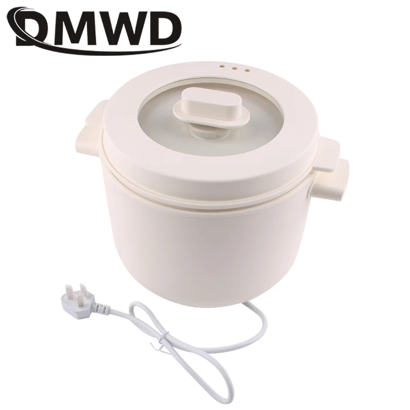 Electric Smart Slow Cooker Ceramic Pot Multifunction BirdNest Porridge Soup Stew Baby Supplement Cooking Heater Food Steamer EU