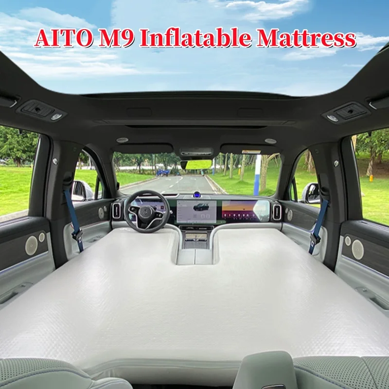 AITO M9 Automotive Inflatable Mattress Camping Travel Car Sleeping Mat Rest Mattress Eco friendly PVC Travel Sleeping Artifac