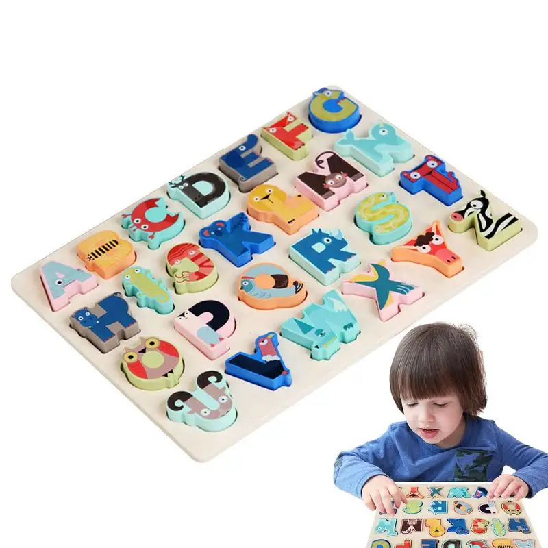 

Alphabet Shape Puzzles Fun Engaging Puzzle Board For Kids Developmental Preschool Montessori Activity For Toddlers Boy Girl Fun