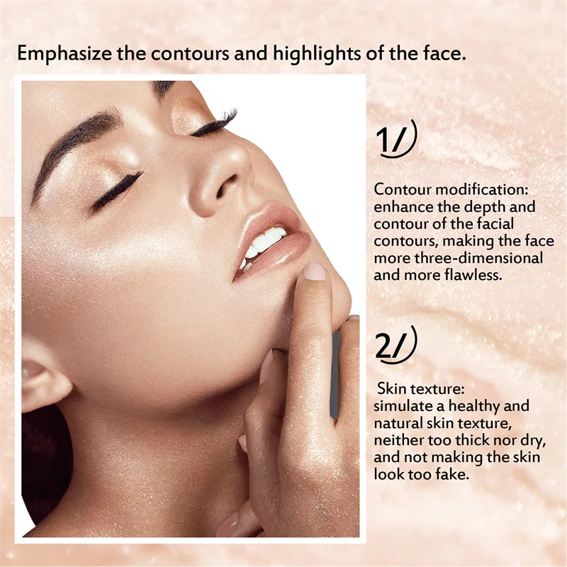 Pearlescent fine flash pigment BB cream isolation pre-makeup lotion foundation concealer brighten skin tone moisturizing makeup 4