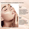 Pearlescent fine flash pigment BB cream isolation pre-makeup lotion foundation concealer brighten skin tone moisturizing makeup 4