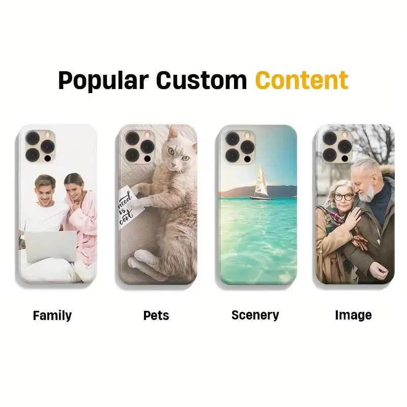 Customized Soft Phone Case - Personalize with Your Unique Photo