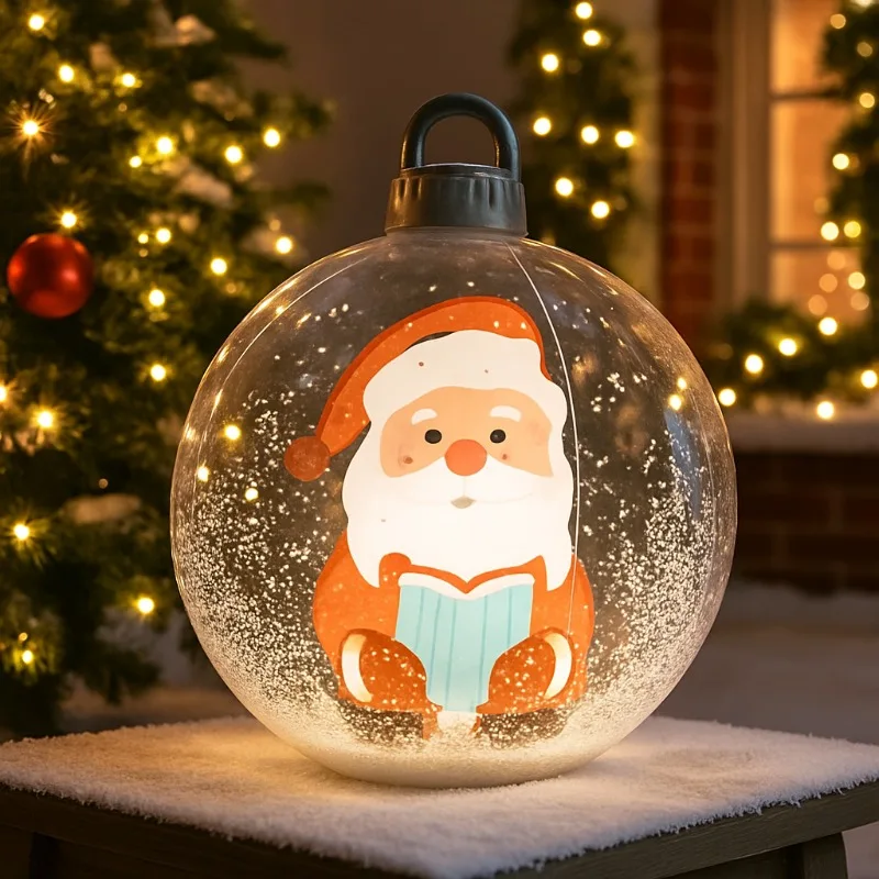 PVC Inflatable Christmas Decorations Santa Snowman Xmas Tree