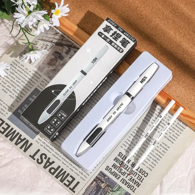 JIANWU Simple Esytowrite Pen 0.5mm Black Write Smoothly Gel Pen