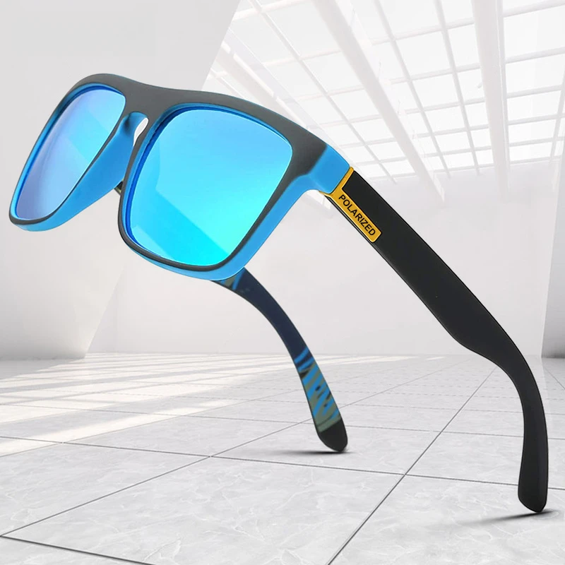 A pair Polarized Glasses Fashion Vintage Retro Driving Fishing Luxury Anti-glare Eyewear Eyepieces