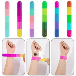1Pcs Straight Ruler Cute Fidget Toy Rulers Student Stationery Measuring Drawing Tools Office School Supplies