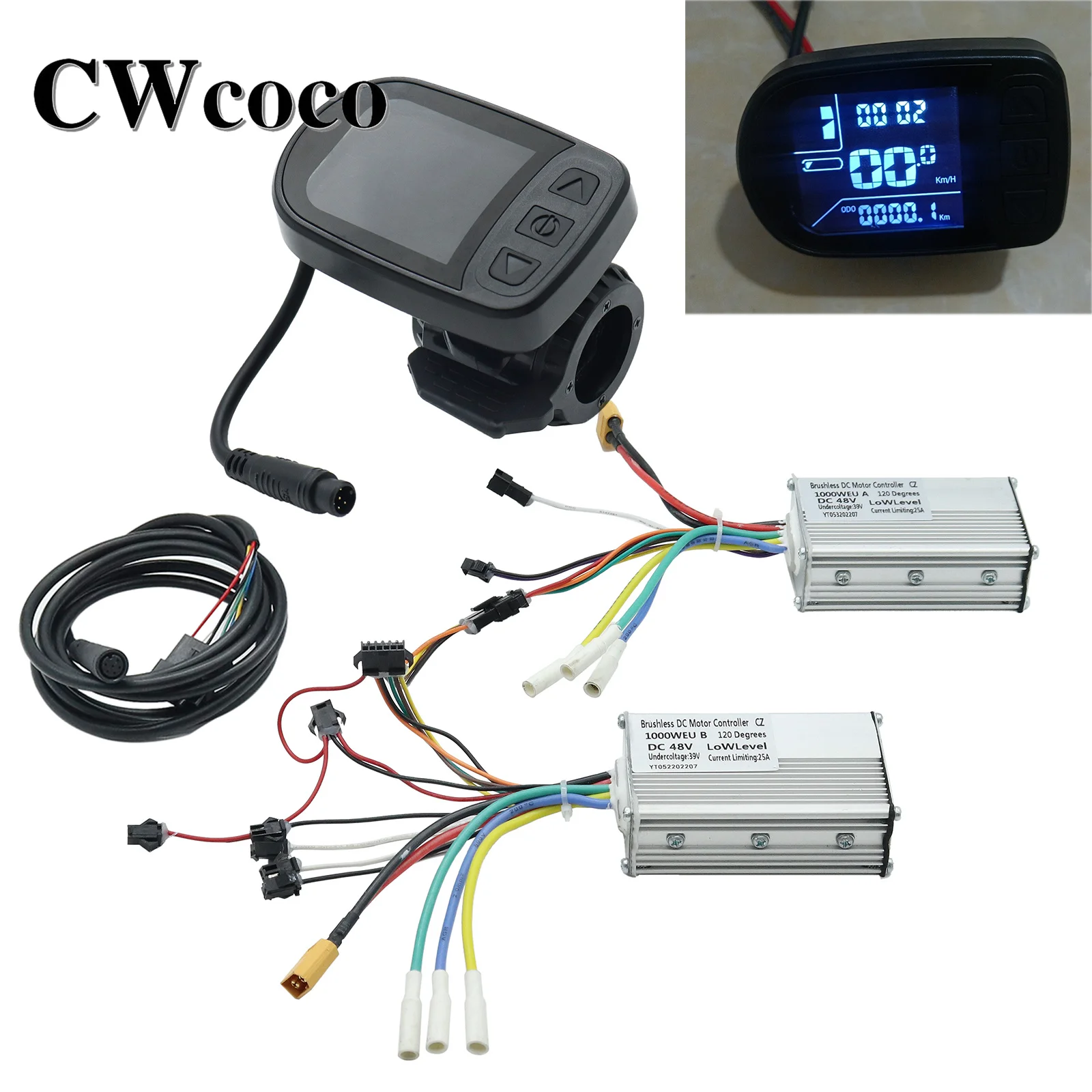 

Контроллер с ЖК-дисплеем для KUGOO G3 G-Booster, запчасти для электрического скутера, приборной панели, переднего и заднего контроллера