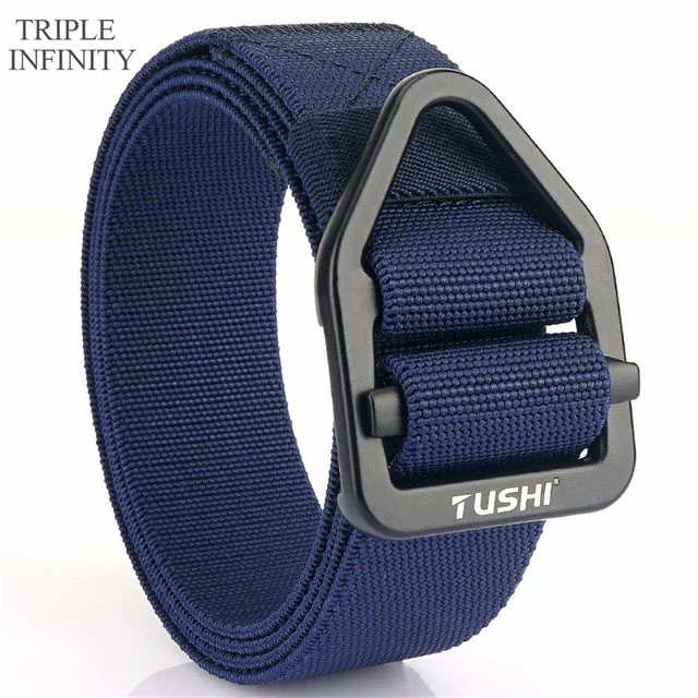 2022 New Elastic Canvas Belt Triangle 