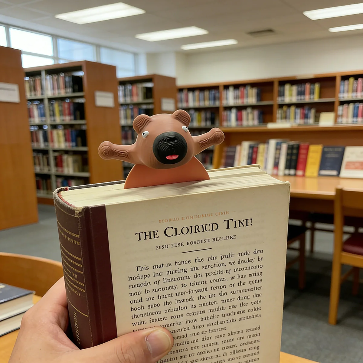 Capybara Bookmark: Adorable Animal Page Marker and Charming Gift