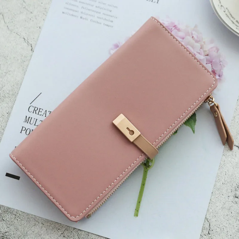 On Sales!! Women Long Section Wallets PU Leather ID holders Large