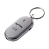 2pcs Whistle Lost Key Finder Flashing Beeping Locator Remote Keychain LED Ring 5