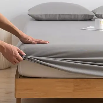 Good Nite Super King Fitted Sheet Bed Sheets 25CM Extra Deep Pocket Soft and Breathable Fitted Bedding Sheets 3