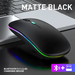 digital mouse Wireless Mouse Bluetooth Charging Light 4 Button Mouse Rechargeable Mouse Wireless Computer Silent LED Ergonomic Gaming  Mouse best pc mouse Mice