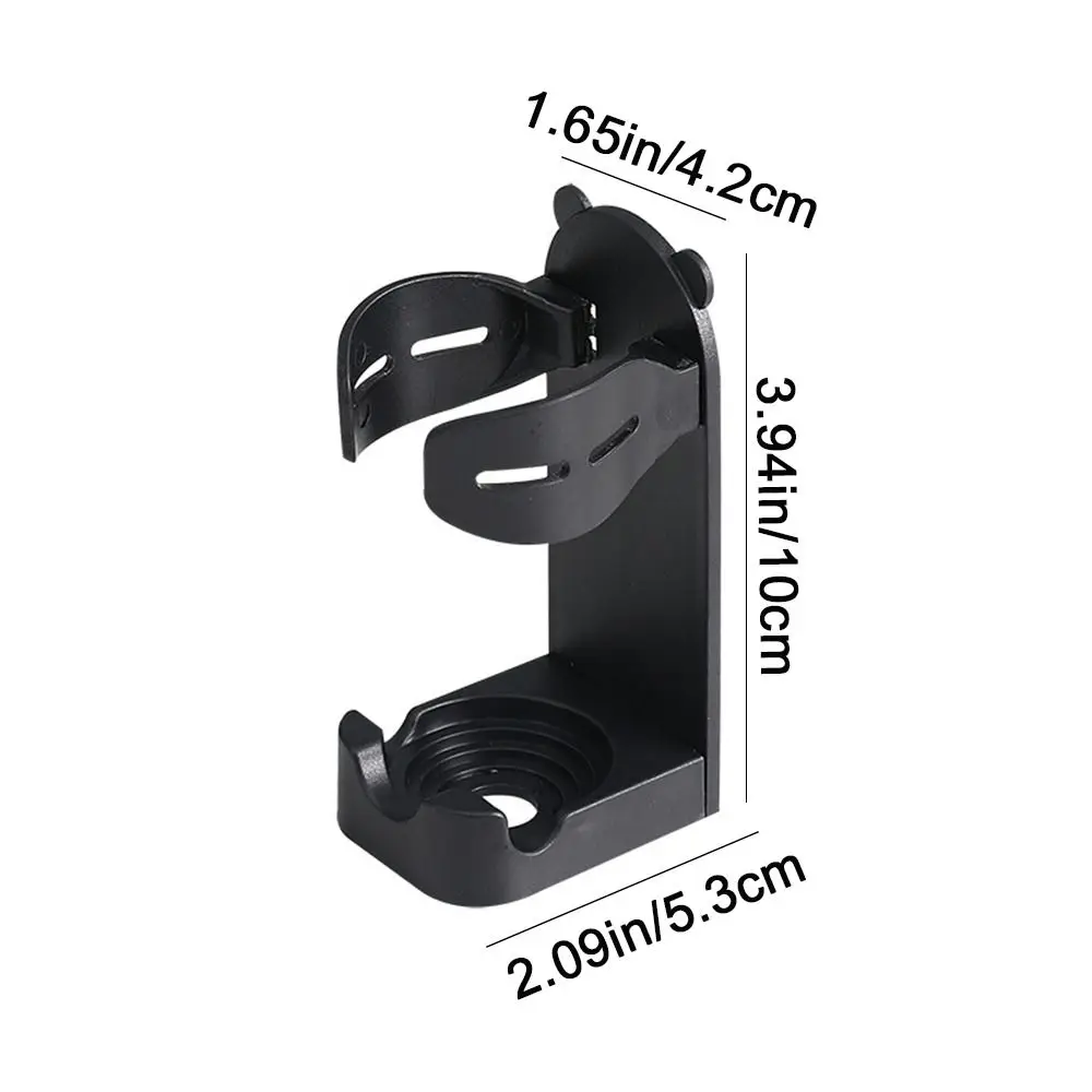 Plastic Wall Mounted Razor Rack Self-Adhesive Non Perforated Razor Holder Electric Toothbrush Holder