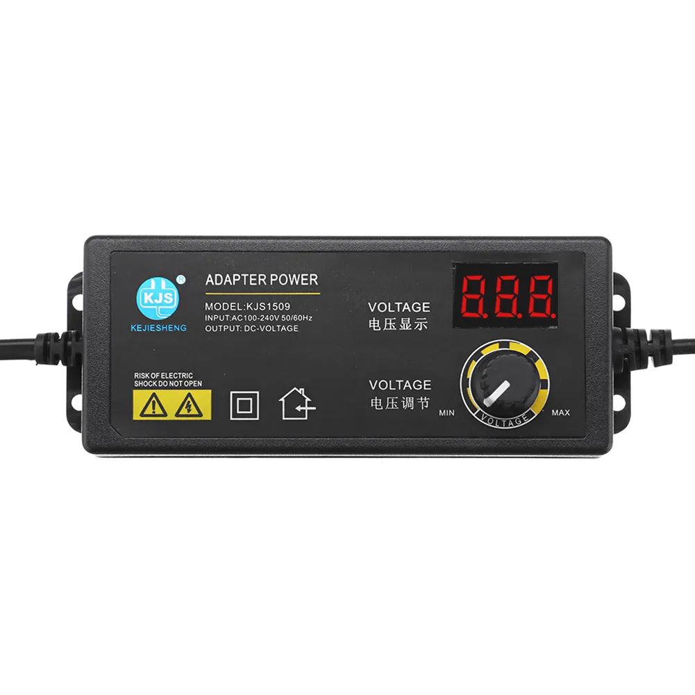 Adjustable Voltage Regulation 3-36V Power Supply Adapter for Game Player Motor