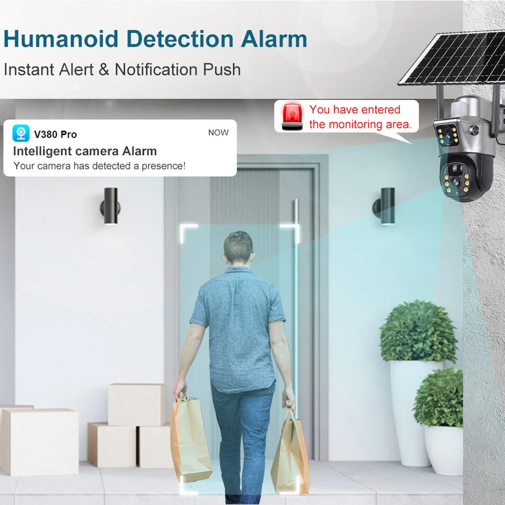 4G/WiFi Solar Outdoor Security Camera 5