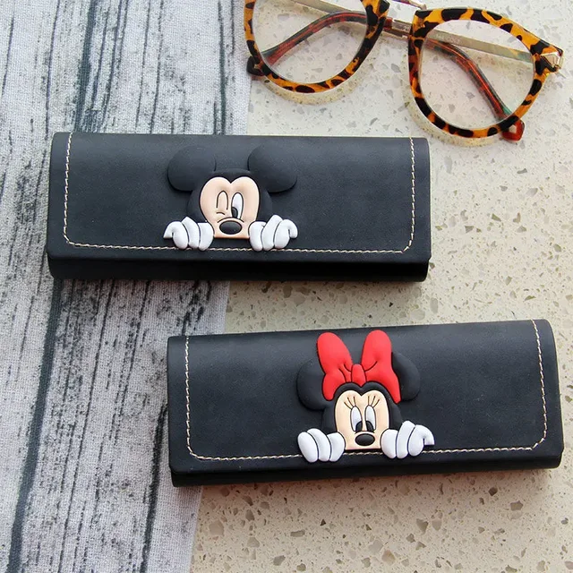 New Disney Mickey Mouse Mickey Minnie Glasses Case: The Perfect Gift for ACG Fans!