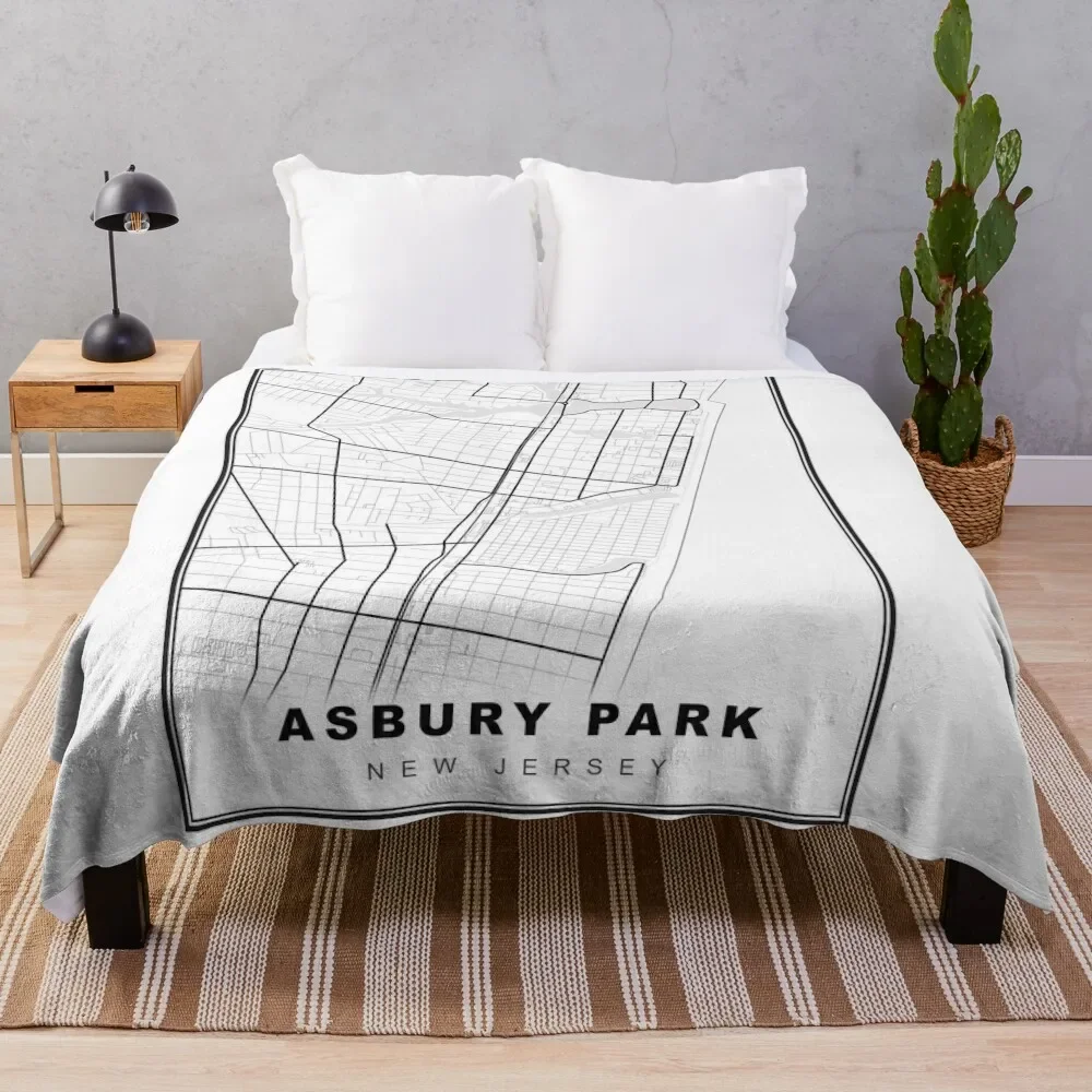 

Asbury Park Map Throw Blanket Stuffeds Baby Blankets