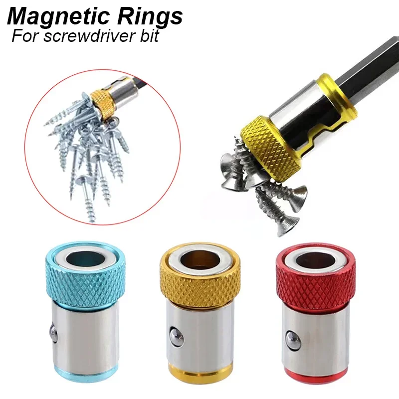 1/4" Hex Magnetic Bit Magnetizer Tool for Phillips Flat Torx Screwdriver Bits Power Drill Hand Tool Accessory