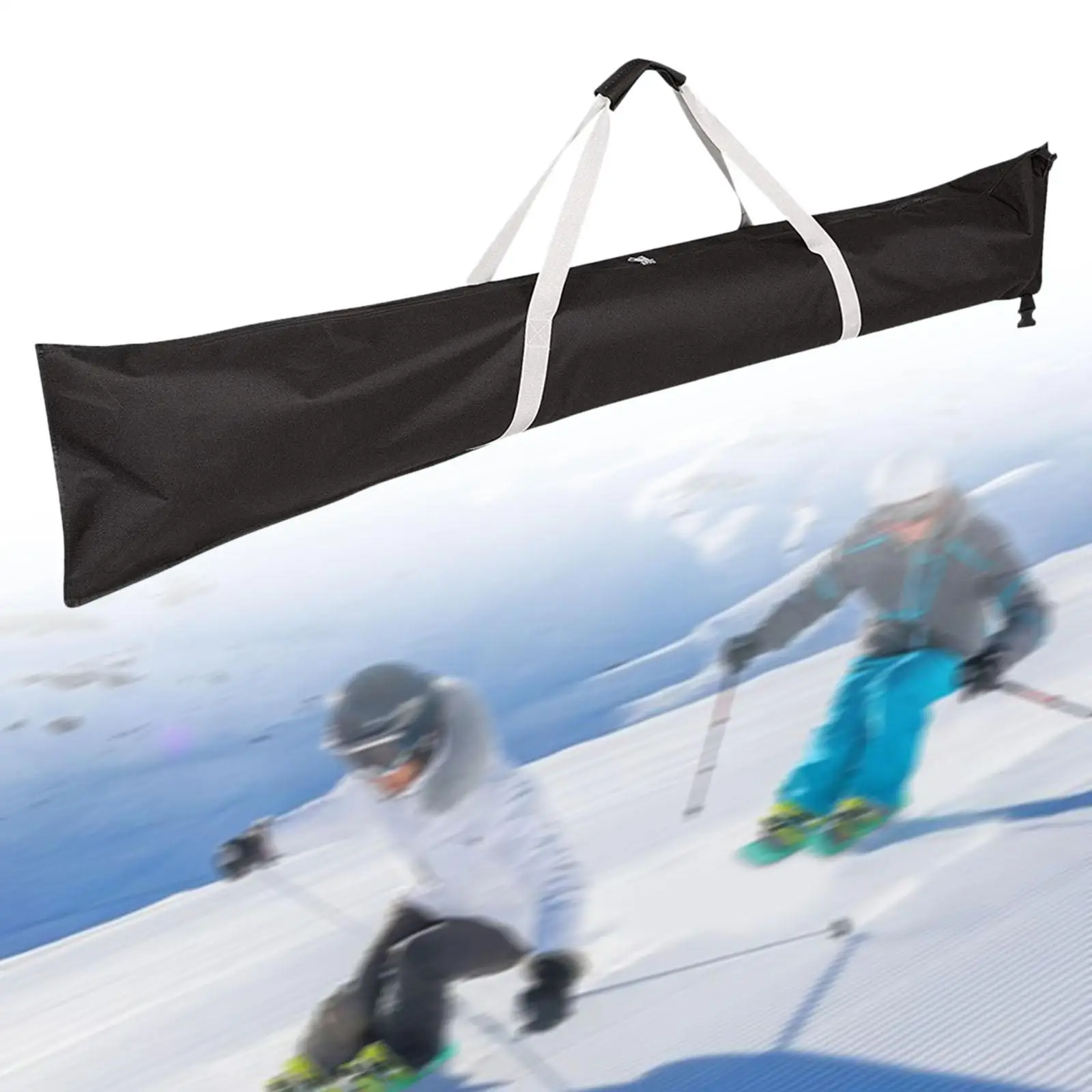 

Ski Bag Adjustable Snowboard Equipment Durable Snow Travel Transport Ski Travel Bag for Skiing Gloves Winter Sports Outdoor