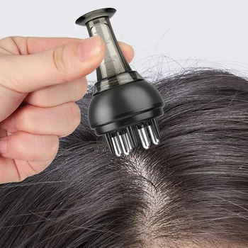 Scalp Treatment Applicator Comb & Massage Brush 1