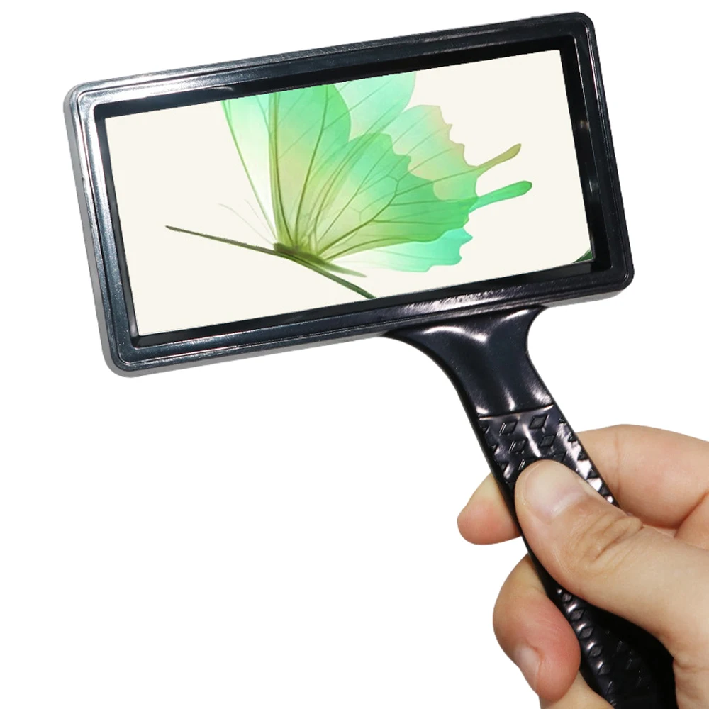Rectangular Jewelry Identification 84026 Magnifier Handheld Square ...