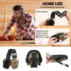 Hunting Ear Protector Earmuffs for Shooting Noise Reduction Hearing Protection Protector Tactical Soundproof Shooting Earmuffs 5