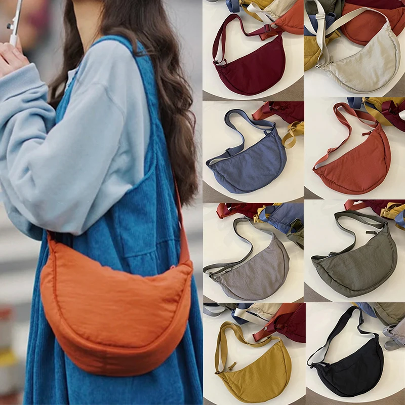 

Простая дизайнерская женская сумка-мессенджер, модные женские нейлоновые маленькие сумки на плечо, винтажная женская сумка для девушек, тканевые сумки