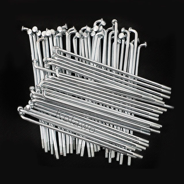 20 Raggi Bici 10G Con Nipples 12mm - Lunghezze 45-220mm Per Bici Elettriche E Moto - Foto 6