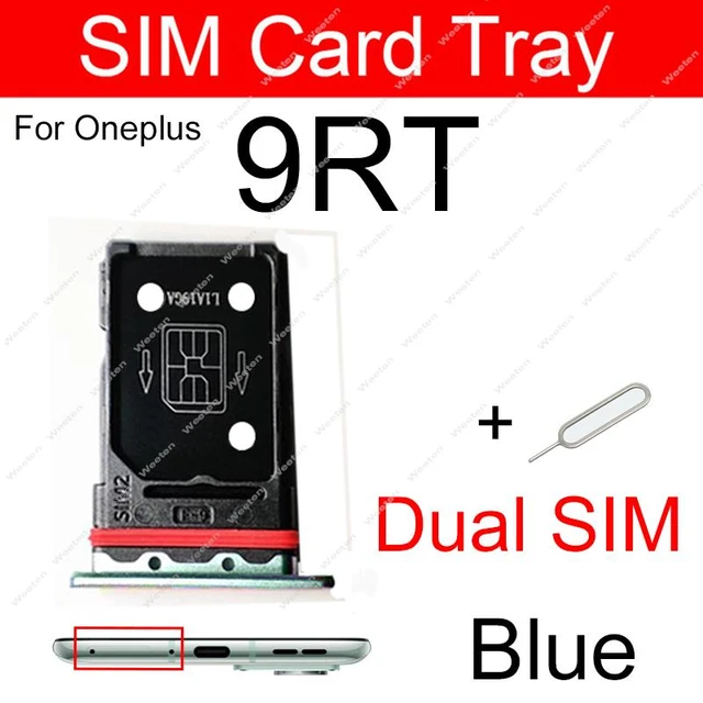 Sim Card Tray For Oneplus 9RT 10 Pro 10R 10T Nord CE 2 5G Sim Card Slot