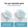 Electric Nail Clippers 2 in 1 Nail Trimmer Automatic Nail Cutter Manicure For Adult Care Scissors Body Tools 3