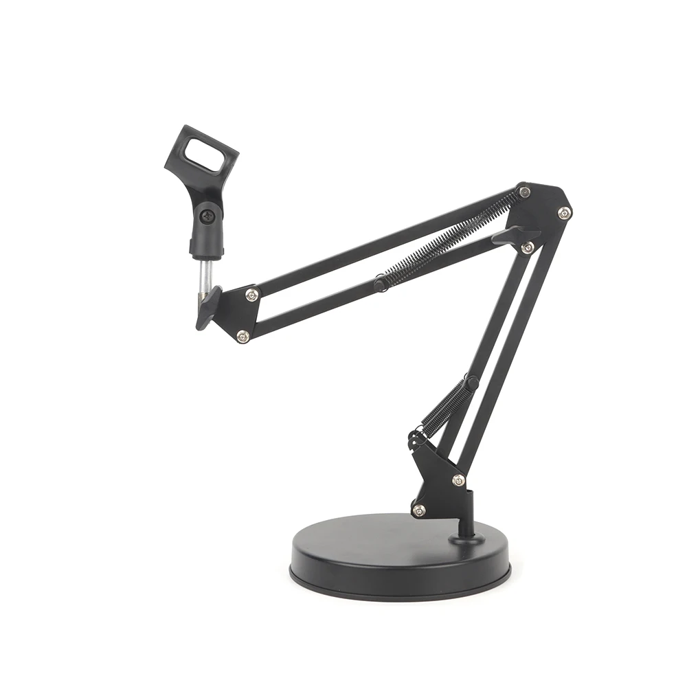 desktop cantilever stands lazy person bracket 360 degree rotatable adjustment phone microphone holder arm stand