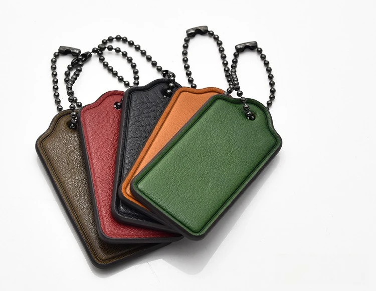 Hängeanhänger aus echtem Leder, Taschenanhänger aus Rindsleder, Mini-Schlüsselanhänger-Zubehör für Geschenke – Detail 5