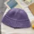 Wool Knit Buket Hat Soft Warm Fisherman Beanie Cap Slouchy Winter Crochet Knitted Skull Hat for Women Autumn Wool Hat 4
