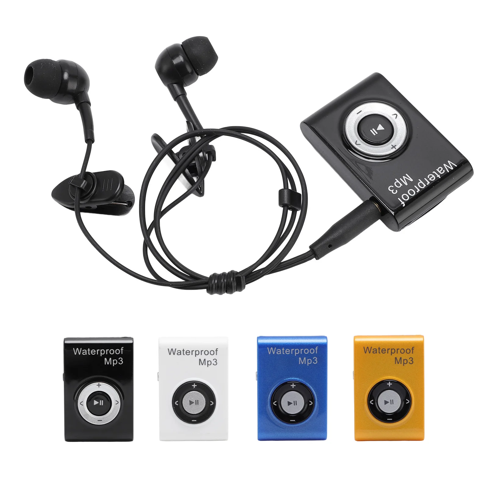 Mp3-Player, 8 Gb, Schwimmkopfhörer Mit Ohrstöpseln, Unterwasser-Musik-Player Zum Tauchen, Surfen, Ipx8 Wasserdicht Sd052F89C80424D318Cf0Dd6Ee51583C5B