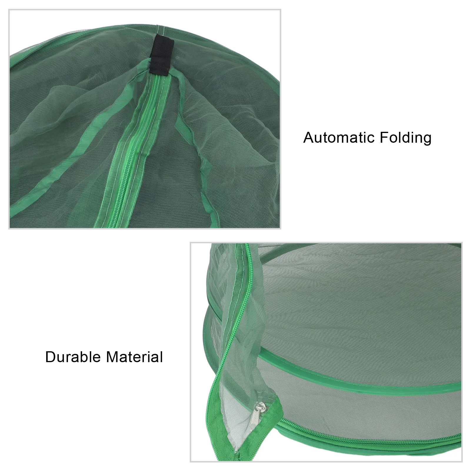 Hanging Drying Mesh Green Dust Proof Elastic Foldable Drying Net For Outdoor Drying Fish Food 4