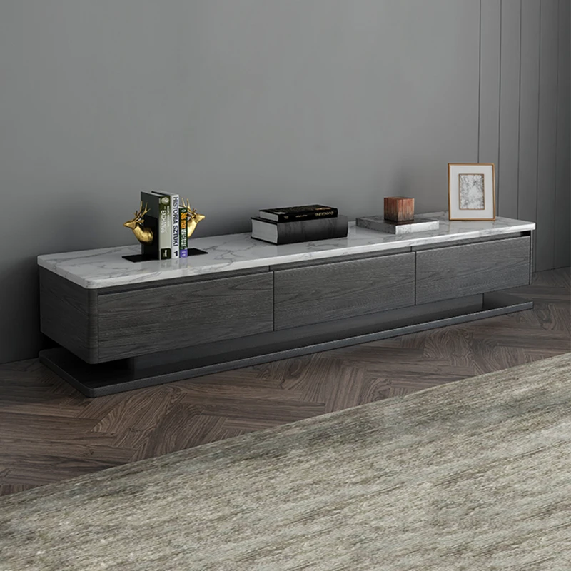 

Black Table Stand Living Room Italian Storage Floor Design Universal Bedroom Cabinet Beautiful Modern Simple Mueble Furniture