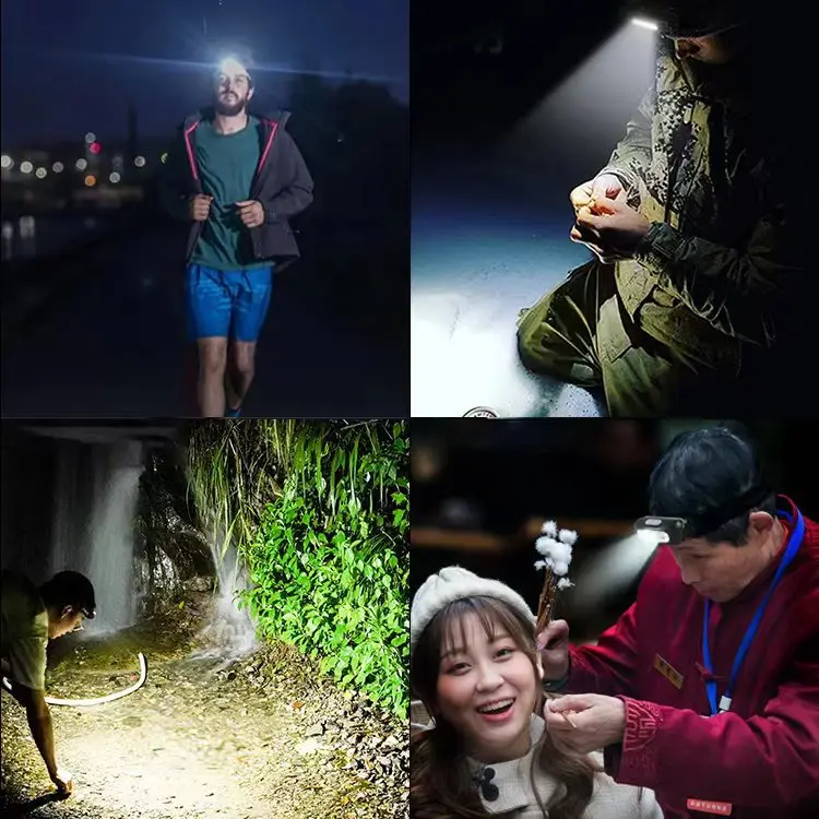 Description Picture 5 of itemStrong light head-mounted flashlight long endurance outdoor multi-functional led miner's lamp induction headlight