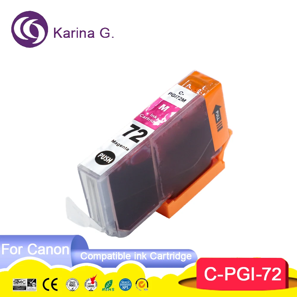 PGI72 PGI-72 PGI 72 Premium Color Compatible Printer Inkjet Ink Cartridge for P