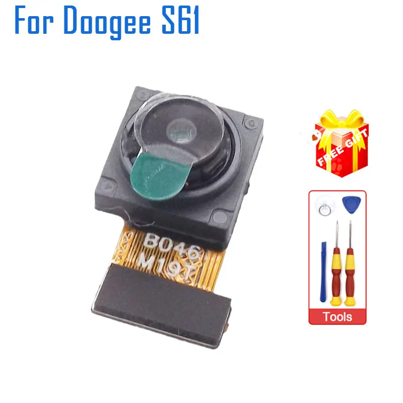 

DOOGEE S61 фронтальная камера, новый оригинальный модуль фронтальной камеры, запасные части для ремонта, аксессуары для смартфона DOOGEE S61