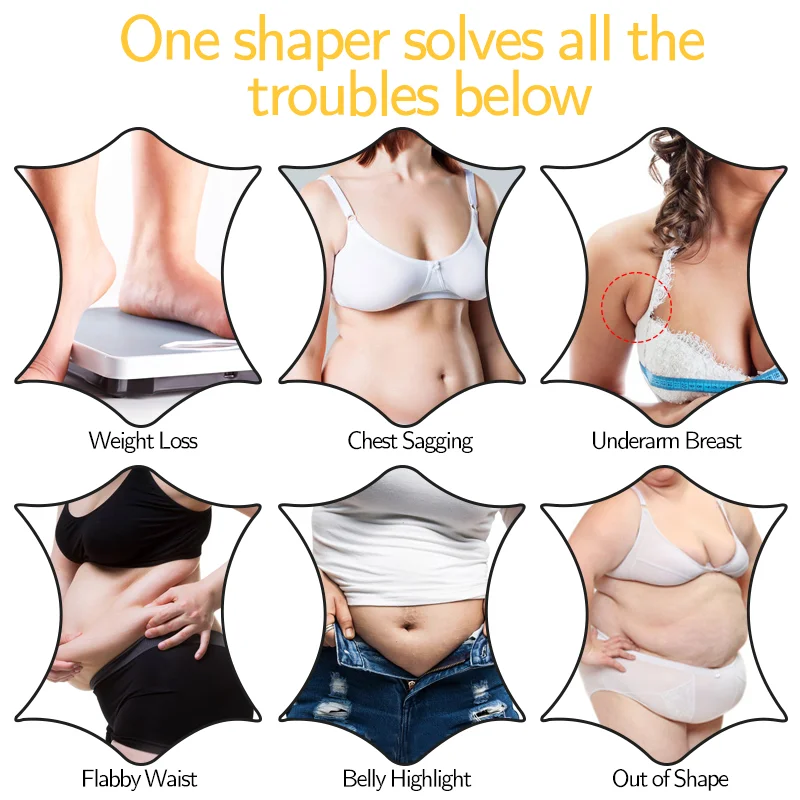 Womens Shapers WomenS 3 Breast Belt Bra Shaper Lace Shaper Slimming Shorts  Bodyshaper Women WomenS Home Wear 230827 From 25,86 €