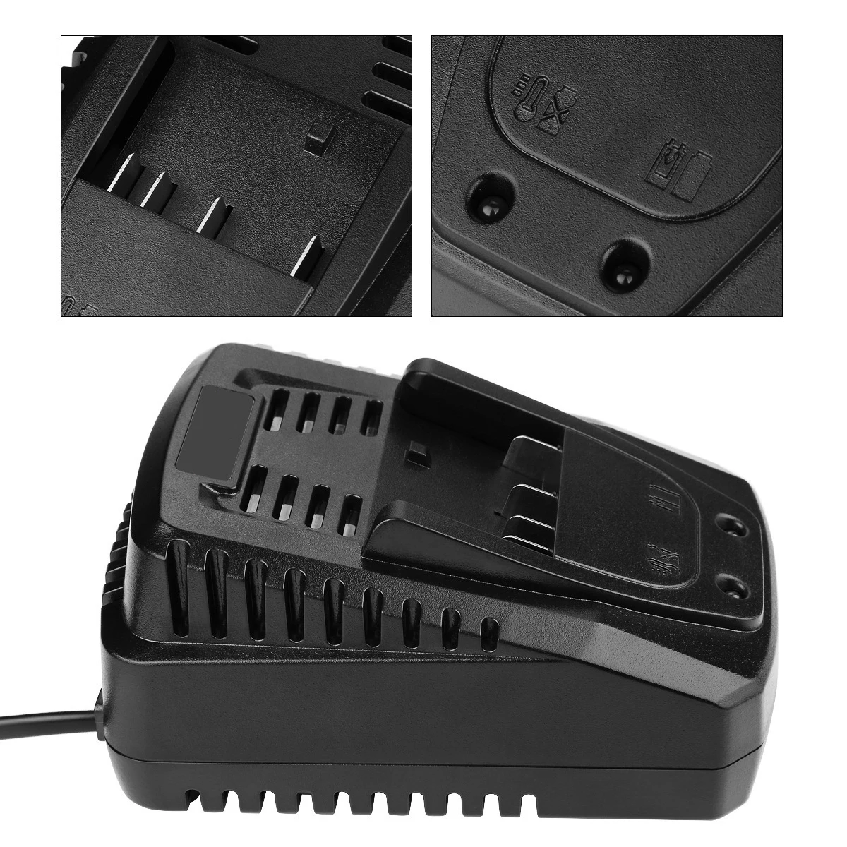 High-Efficiency Li-Ion Battery Charger, 3A/1.6A for 14.4V-18V Power Tools