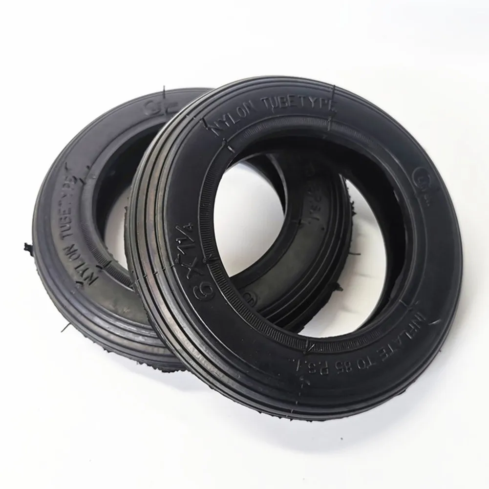 

6 Inch Electric Scooter Tire Inner 6X1 1/4 Tube Rubber Thickened Durable Tyres Scooter Replacement Accessories Parts