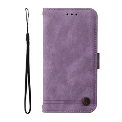 Leather 360° Protective Flip Case Wallet Cover for Huawei Nova Y62 (PURPLE)