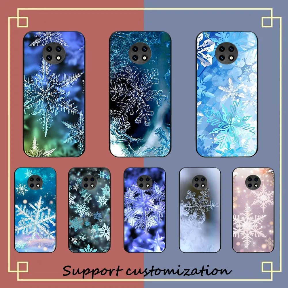 

Snow flake winter Phone Case For Redmi Note 4 X 5 A 6 7 8 Pro T 9 Pro 9S 10 Pro 11 Pro 11S 11Epro PocoM3pro