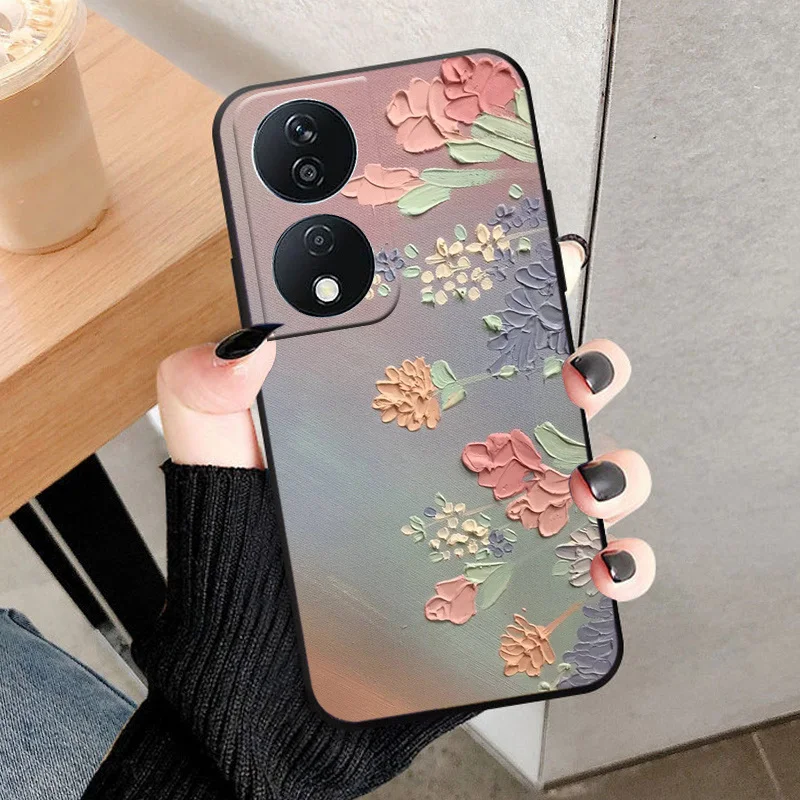 Elegant Soft TPU Silicone Fashion Back Cover