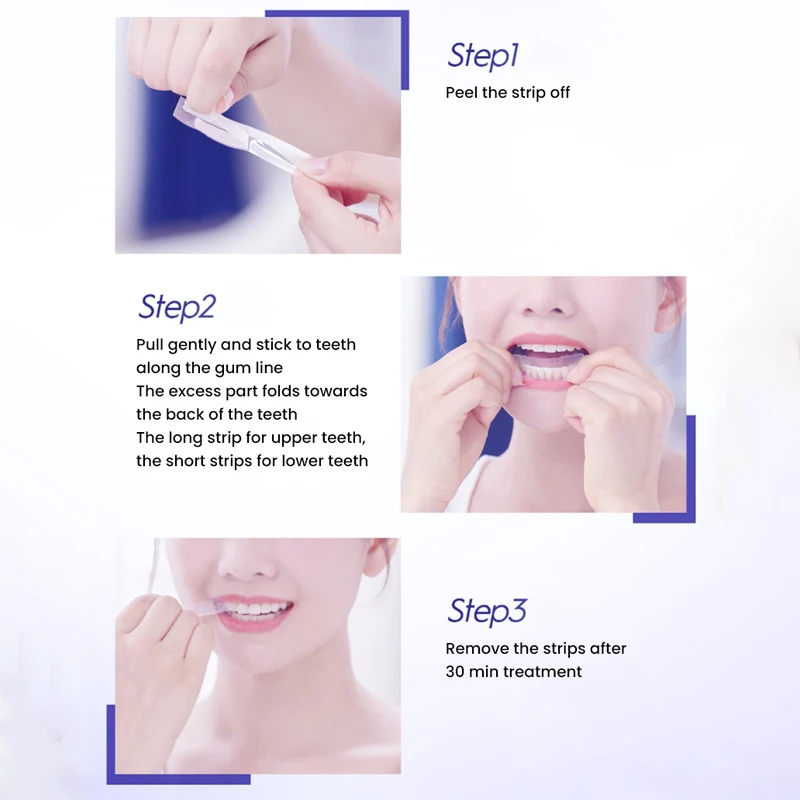Crest 3D Whitestrips Professional White Teeth Whitening Fast White Teeth Strip Gentle Routine Glamorous Whitening Kit teeth whitening kit teeth whitening strips