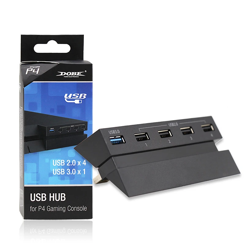 5 Port HUB USB 3.0 High Speed Charger Controller Splitter Expansion for PS4