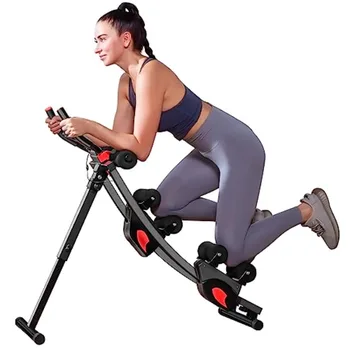 Foldable Dual-Track Ab Workout Machine 1