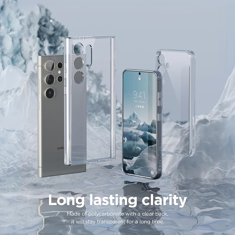 Original Transparent Silicone Soft Phone Case - Durable TPU Protective Cover